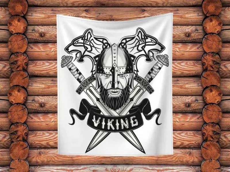 Wandbehang Viking